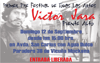 Primer Pre Festival Victor Jara